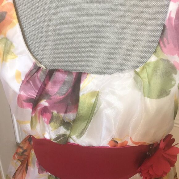 XOXO Floral Tie Dress - Picture 2 of 8